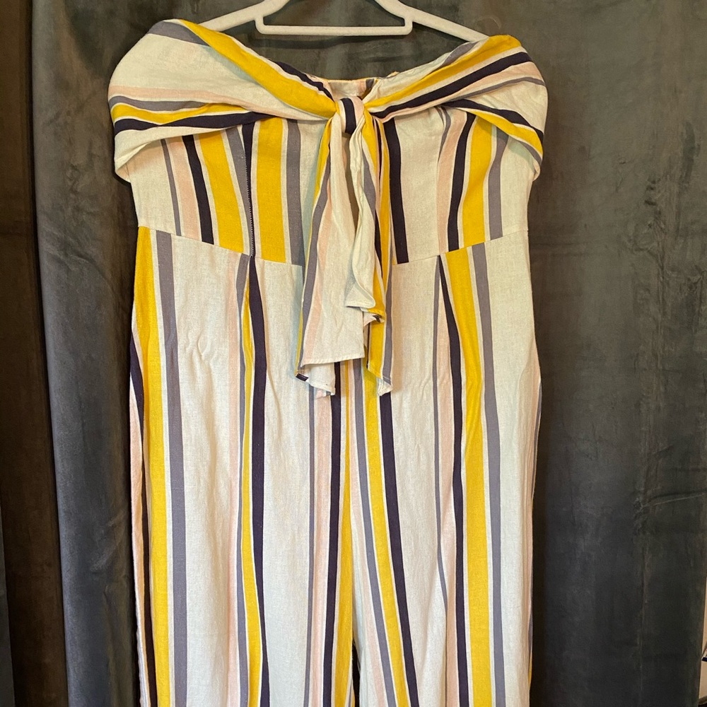 Striped Romper - image 2